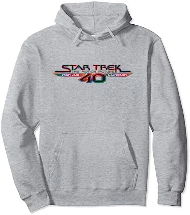 Star Trek: The Motion Picture 40th Anniversary Logo Pullover Hoodie 2 Star Trek: The Motion Picture 40th Anniversary Logo Pullover Hoodie - Image 2