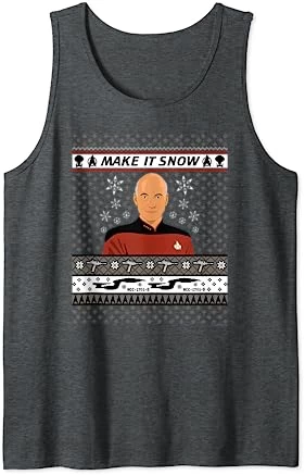 Star Trek: The Next Generation Make It Snow Tank Top 6 Star Trek: The Next Generation Make It Snow Tank Top - Image 6
