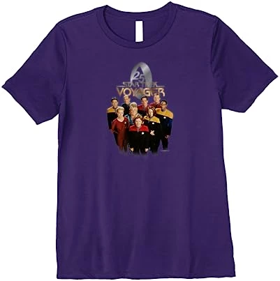 Star Trek: Voyager Property Of U.S.S. Voyager 25 Gold 2 Premium T-Shirt 9 Star Trek: Voyager Property Of U.S.S. Voyager 25 Gold 2 Premium T-Shirt - Image 9