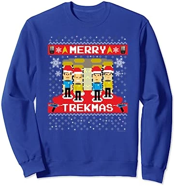 Star Trek: The Original Series Merry Trekmas Sweatshirt 4 Star Trek: The Original Series Merry Trekmas Sweatshirt - Image 4