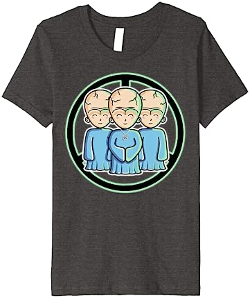 Star Trek Talosians Cartoon Trio Fan Art Premium T-Shirt 10 Star Trek Talosians Cartoon Trio Fan Art Premium T-Shirt - Image 10