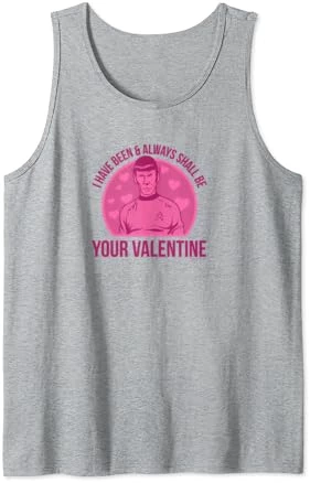 Star Trek: The Original Series Spock Valentine Amazon Tank Top 7 Star Trek: The Original Series Spock Valentine Amazon Tank Top - Image 7