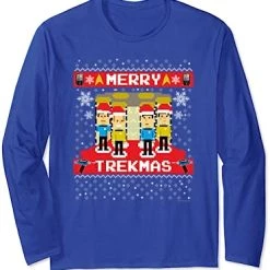 Star Trek: The Original Series Merry Trekmas Long Sleeve T-Shirt -Department store living hall B1q9LUET49S. CLa7C5002C4687CA1izug3yZgL.png7C02C02C5002C4682B0.02C0.02C500.02C468.0 AC