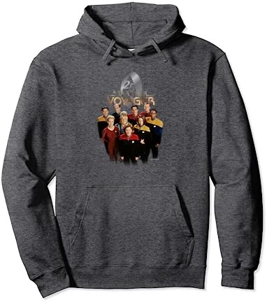 Star Trek: Voyager Property Of U.S.S. Voyager 25 Gold 2 Pullover Hoodie 2 Star Trek: Voyager Property Of U.S.S. Voyager 25 Gold 2 Pullover Hoodie - Image 2